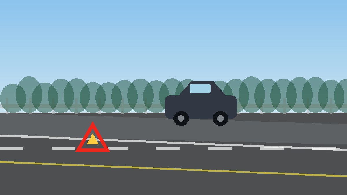 德阳道路故障安全等待现场图